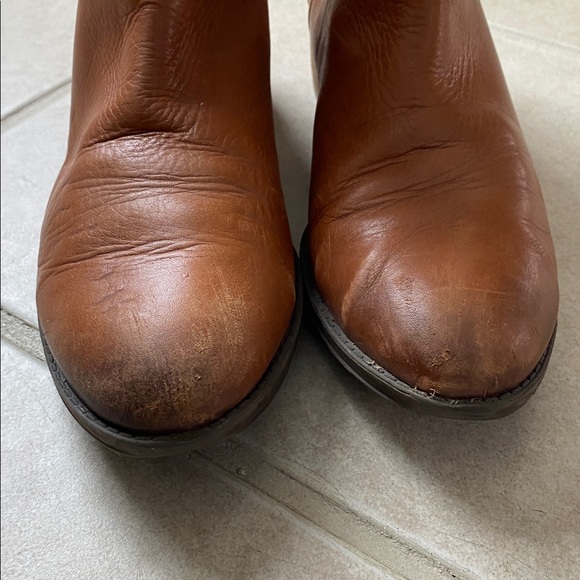 Sam Edelman Penny Tan Leather Knee-High Boots - Picture 5 of 13